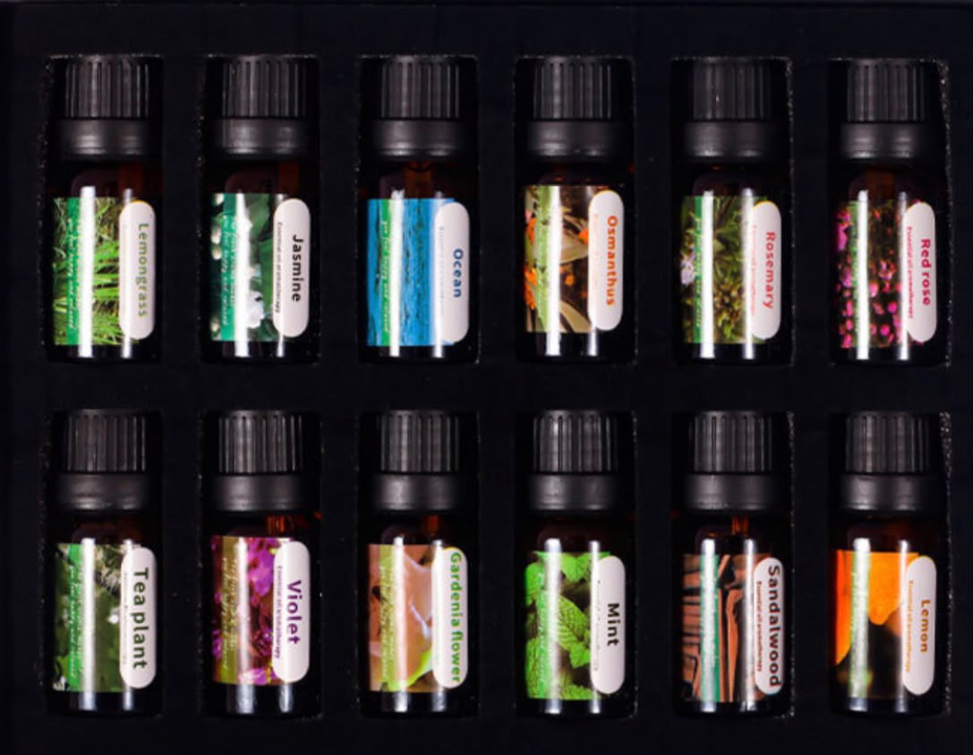 Unilateral Plant Essential Oil For Defuser (12 pcs box)