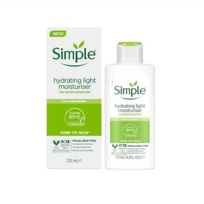 Simple Kind to Skin Hydrating Light Moisturiser – 125ml