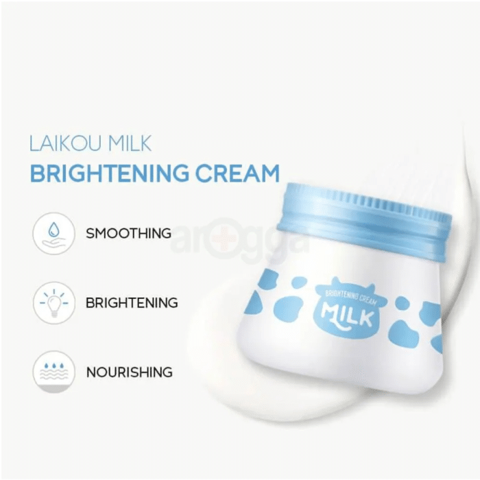 LAIKOU Milk Brightening Cream 55g (Nourishing & Smoothing)