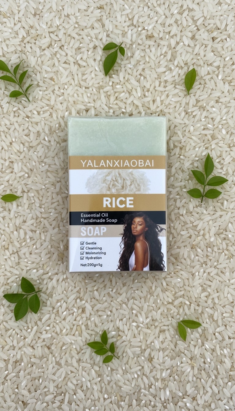 Rice Essential Oil Handmade Soap